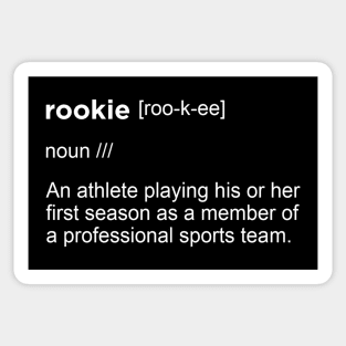 Rookie Definition Sticker